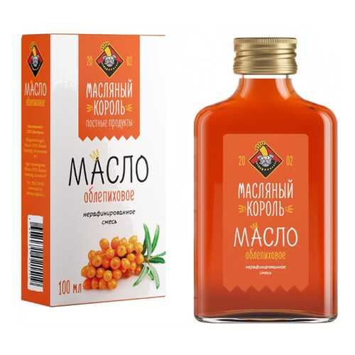 Масло облепиховое Масляный король смесь 100 мл в Мария-Ра