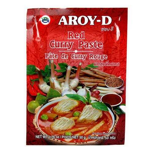 Паста Aroy-D карри красная 50 г в Мария-Ра