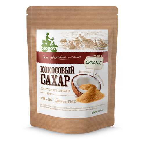 Сахар Bionova органический кокосовый 200 г в Мария-Ра