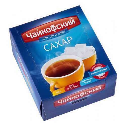 Сахар Чайкофский белый кусковой 500 г в Мария-Ра