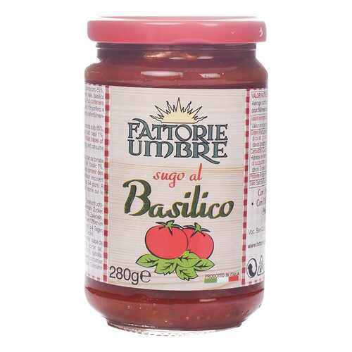Соус томатный Fattorie Umbre с базиликом, 280г, Италия в Мария-Ра