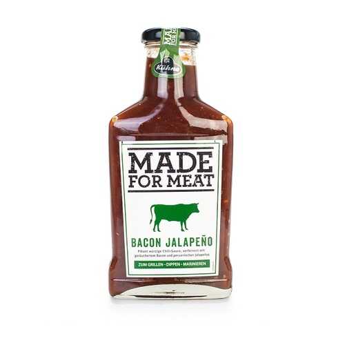 Соус томатный Kuhne Made for Meat с беконом и перцем Халапеньо, 375мл, Германия в Мария-Ра