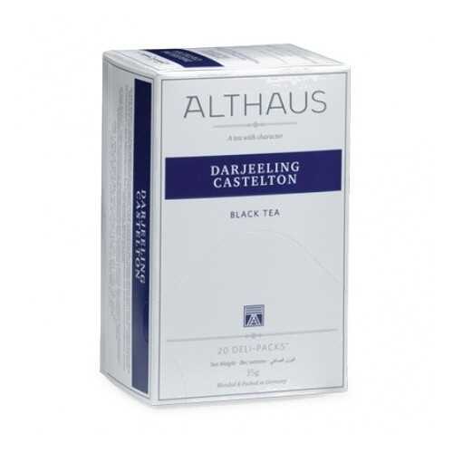 Чай Althaus Darjeeling Castelton Deli Pack 20*1.75 г в Мария-Ра