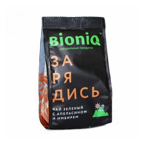 Чай BioniQ Зарядись, зеленый с апельсином и имбирем, 50 гр в Мария-Ра