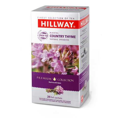 Чай черный байховый HILLWAY Луговой Чабрец, 25 пак. в Мария-Ра
