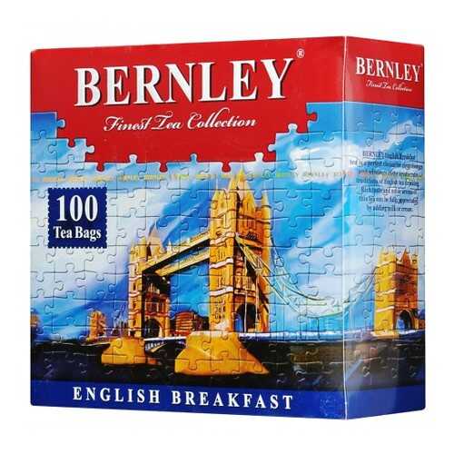 Чай черный Bernley english breakfast 100 пакетиков в Мария-Ра