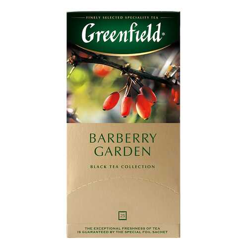 Чай черный Greenfield Barberry Garden 25 пакетиков в Мария-Ра