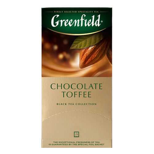 Чай черный Greenfield Chocolate Toffee 25 пакетиков в Мария-Ра