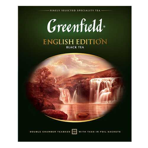 Чай черный Greenfield English Edition 100 пакетиков в Мария-Ра