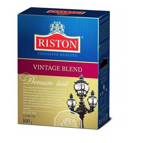 Чай черный листовой Riston винтэйдж бленд 100 г в Мария-Ра