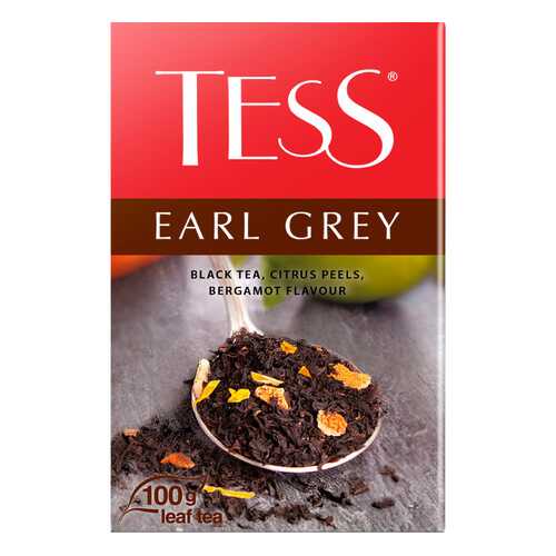 Чай черный листовой Tess Earl Gray 100 г в Мария-Ра