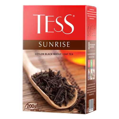 Чай черный листовой Tess Sunrise 200 г в Мария-Ра