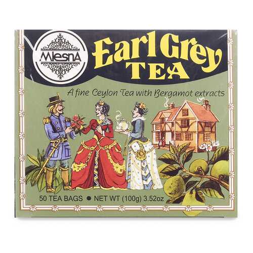 Чай черный Mlesna Earl Grey с ароматом бергамота Евро-Скан Экспорт 50 пак*2г Шри-Ланка в Мария-Ра