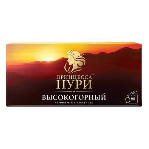 Чай черный Принцесса Нури Высокогорный 25 пакетиков в Мария-Ра