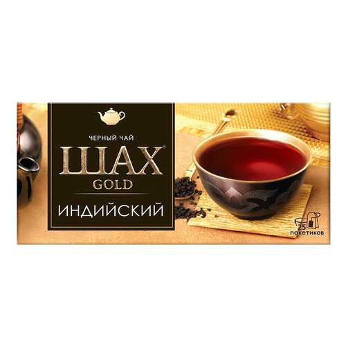 Чай черный Шах Gold Индийский 25 пакетиков в Мария-Ра