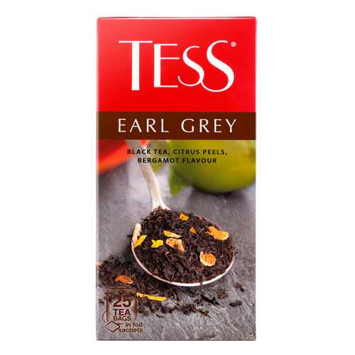 Чай черный Tess Earl Gray 25 пакетиков в Мария-Ра