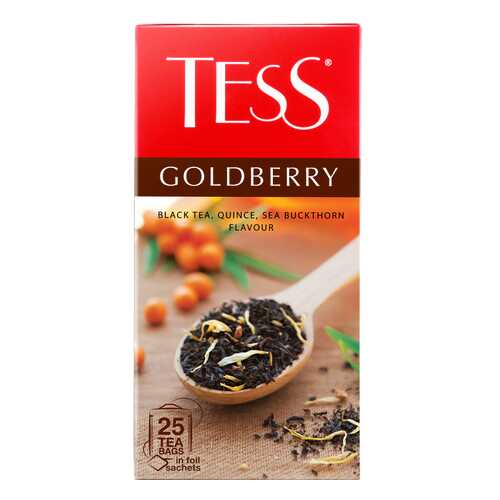 Чай черный Tess Goldberry 25 пакетиков в Мария-Ра