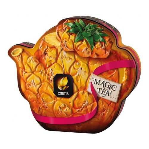 Чай Curtis Drink Me! Pineapple Teapot зеленый листовой с добавками 70 г в Мария-Ра