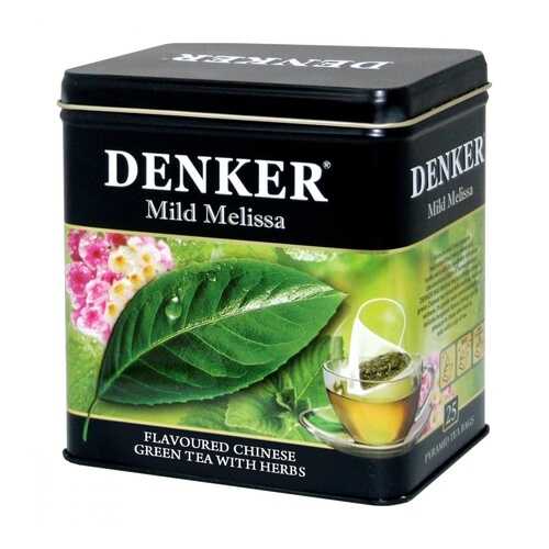 Чай Denker Mild Melissa зеленый с добавками 25 пирамидок в Мария-Ра