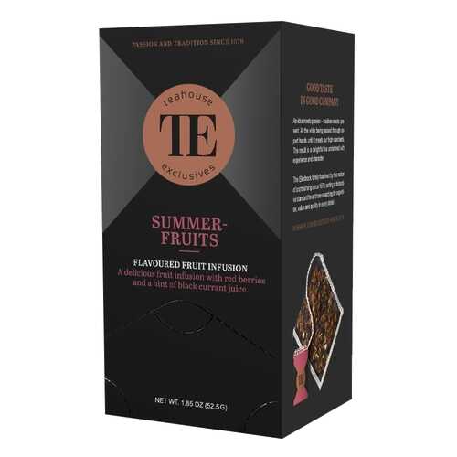 Чай фруктовый Teahouse Exclusives Summerfruits 20 пакетиков в Мария-Ра