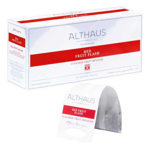 Чай фруктовый в пакетах для чайника Althaus ред фрут флэш 20*4 г в Мария-Ра
