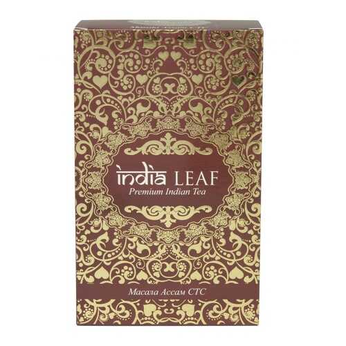 Чай India leaf Масала Ассам стс, черный гранулированный с добавками, 200 гр в Мария-Ра