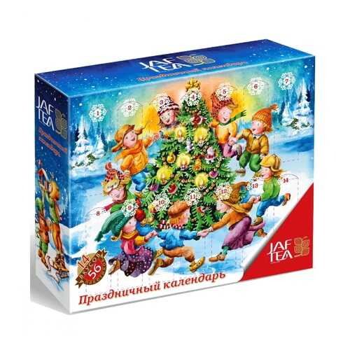 Чай Jaf Tea Celebration Calendar чай с добавками 14 вкусов по 4 пакетика в Мария-Ра