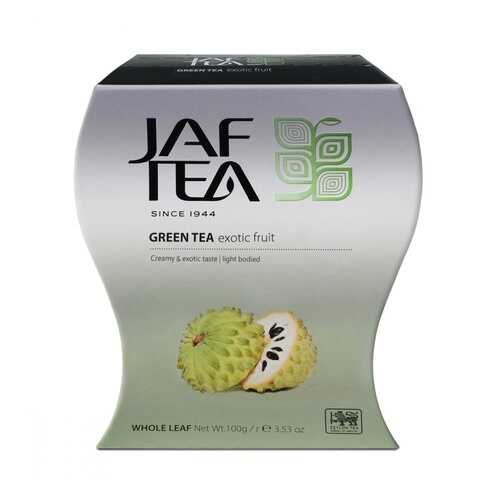 Чай Jaf Tea Green Tea Exotic Fruit зеленый с саусепом 100 г в Мария-Ра