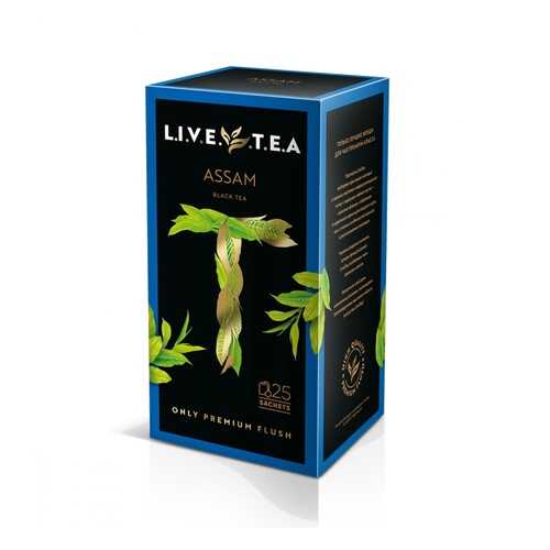 Чай Live Tea Assam черный 25 пакетиков в Мария-Ра
