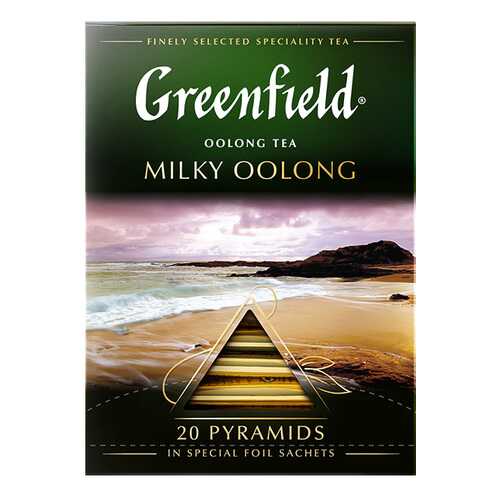 Чай оолонг в пирамидках Greenfield Milky Oolong 20 пакетиков в Мария-Ра