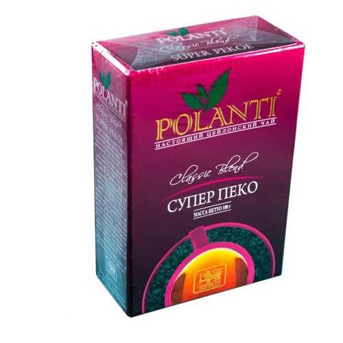 Чай Поланти Супер Пеко 100 грамм черный в Мария-Ра