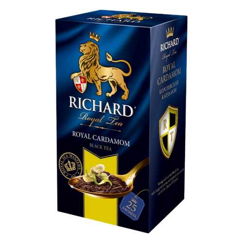 Чай Richard Royal Cardamom черный с добавками 25 пакетиков в Мария-Ра