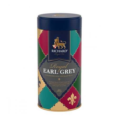 Чай Richard Royal Earl Grey черный листовой 80 г в Мария-Ра