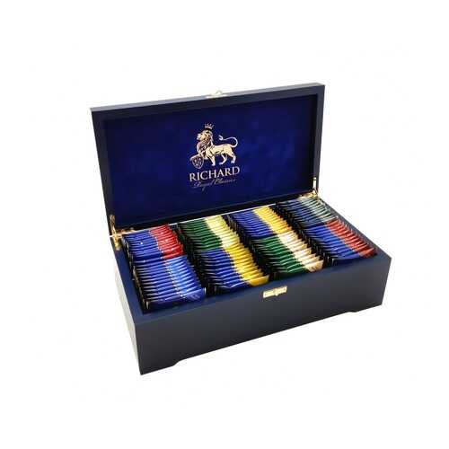 Чай Richard Royal Wooden Box ассорти 80 сашетов в Мария-Ра