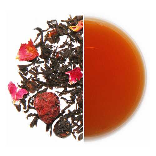 Чай Tea.ru Sweet Raspberries черный листовой c добавками 180 г в Мария-Ра