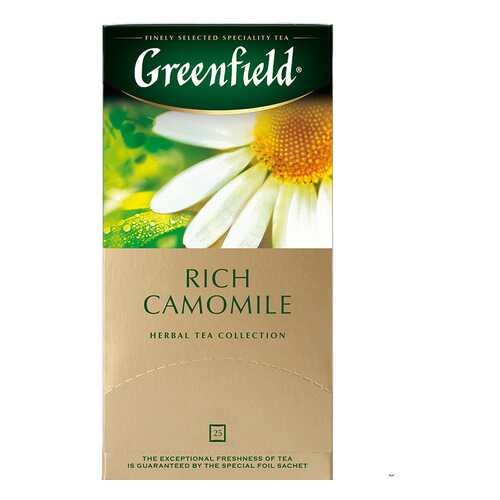 Чай травяной Greenfield Rich Camomile 25 пакетиков в Мария-Ра