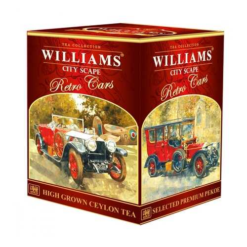 Чай Williams City Scape черный 150 г в Мария-Ра