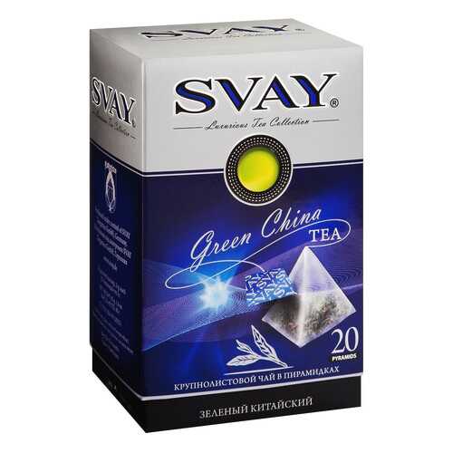 Чай зеленый Svay green china китайский 20 пакетиков в Мария-Ра