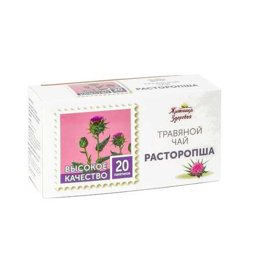 Травяной чай Житница здоровья расторопша фильтр пакеты 20*1.5 г в Мария-Ра