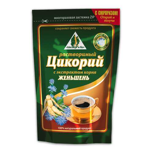 Цикорий Айсберг и Ко с экстрактом корня женьшень м/у 100 г в Мария-Ра