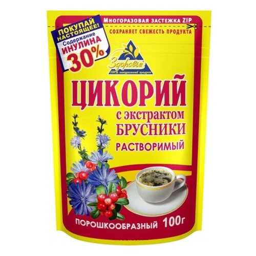 Цикорий Здоровье брусника 100 г в Мария-Ра