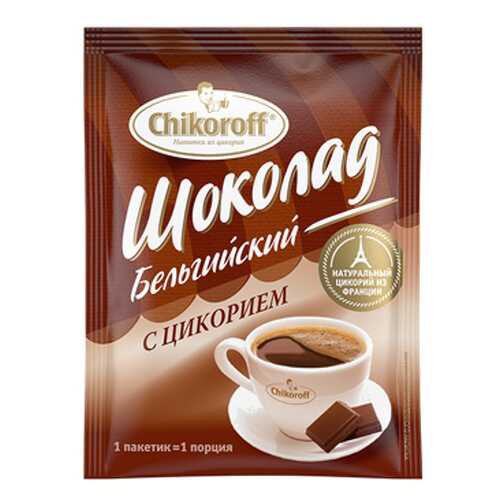 Напиток из цикория Шоколад Бельгийский, порционный Chikoroff 12 г в Мария-Ра