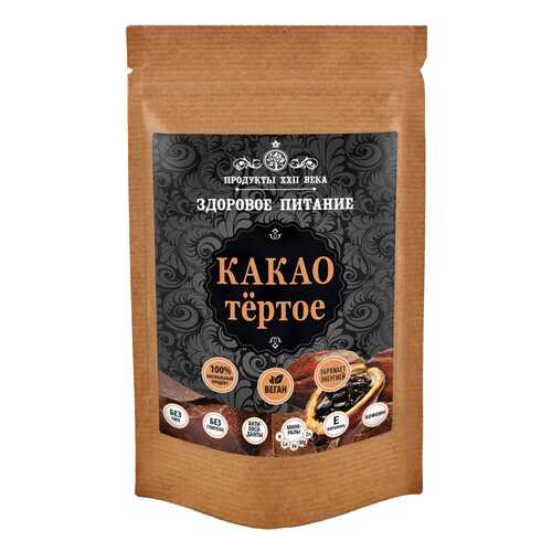 Какао Продукты XXII века тертое 100 г в Мария-Ра