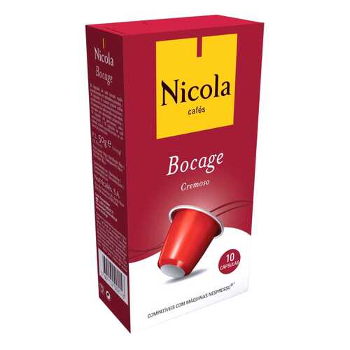 Капсулы Nicola bocage для кофемашин Nespresso 10 капсул в Мария-Ра