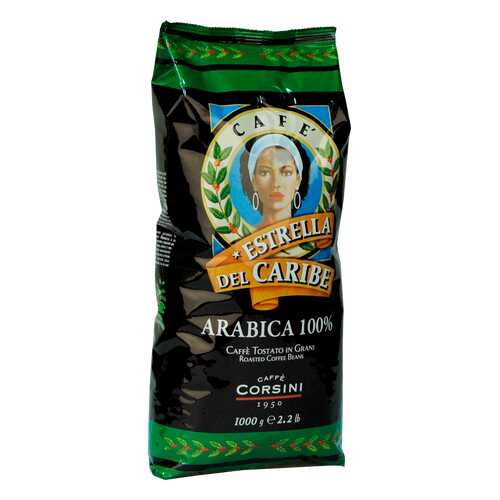 Кофе Caffe Corsini Estrella Del Caribe в зернах 1000 г в Мария-Ра