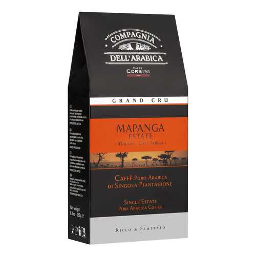 Кофе Compagnia Dell'Arabica Mapanga Estate молотый 250 г в Мария-Ра