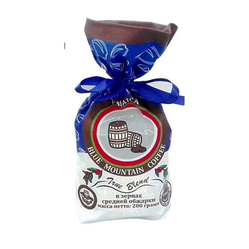 Кофе Elcotrader Jamaica Blue Mountain Blend средней обжарки в зернах 200 г в Мария-Ра