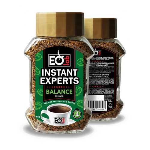 Кофе Espressolab Instant Experts Balance Brazil растворимый 95 г в Мария-Ра