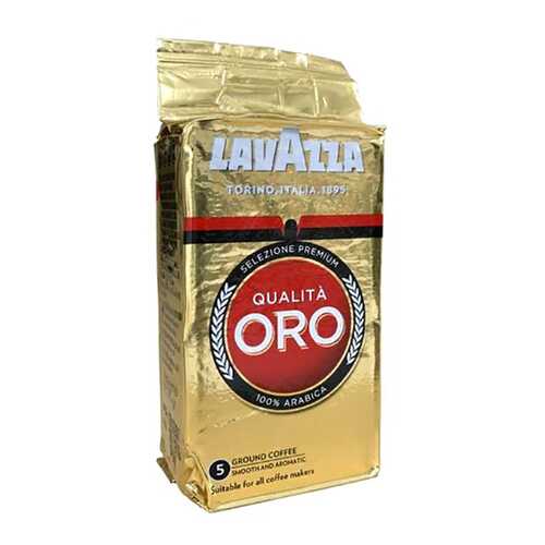 Кофе LavAzza Qualita ORO натуральный жареный молотый 125 г в Мария-Ра