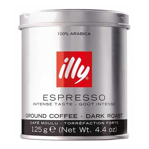 Кофе молотый Illy темной обжарки 125 г в Мария-Ра